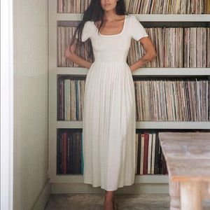 NWT Christy Dawn Scarlet Dress in Eggshell - XS